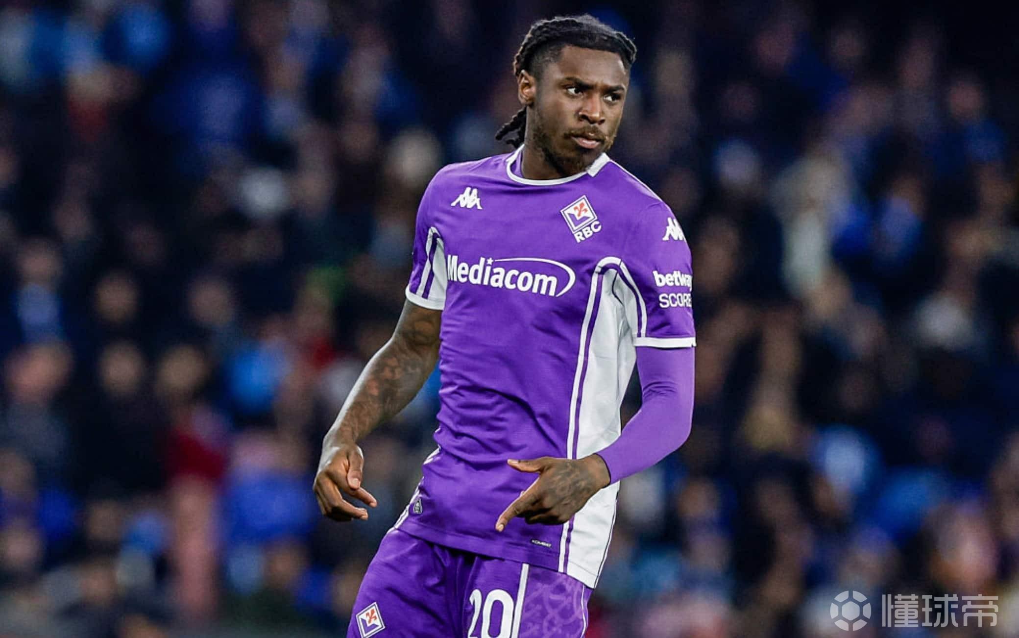 意天空:佛罗伦萨将于小基恩方面会面,球员愿意留队